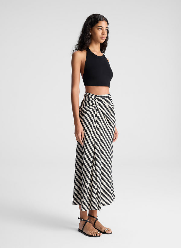 A.l.c. Rory Compact Knit Top Black