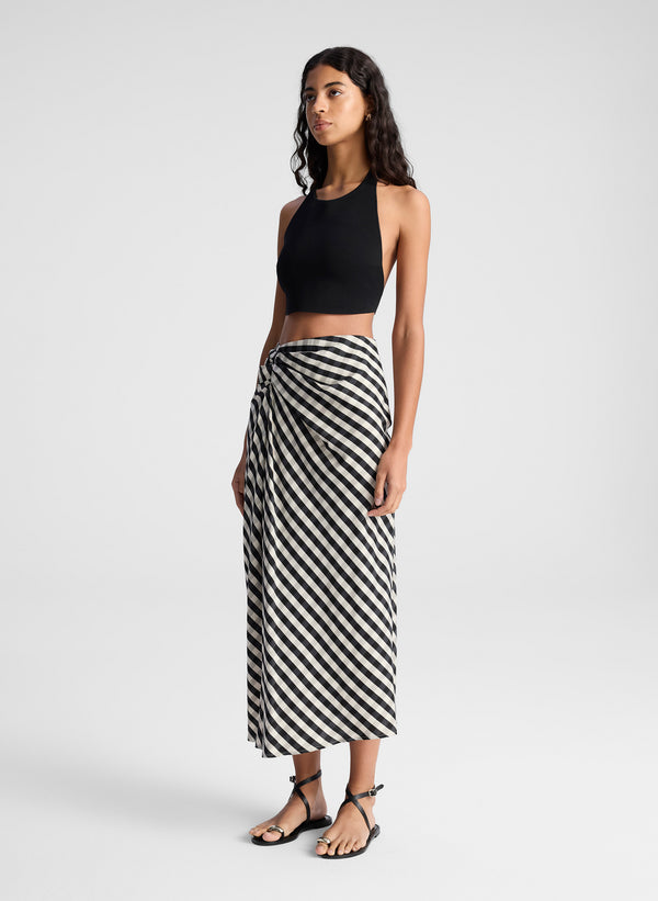 A.l.c. Rory Compact Knit Top Black