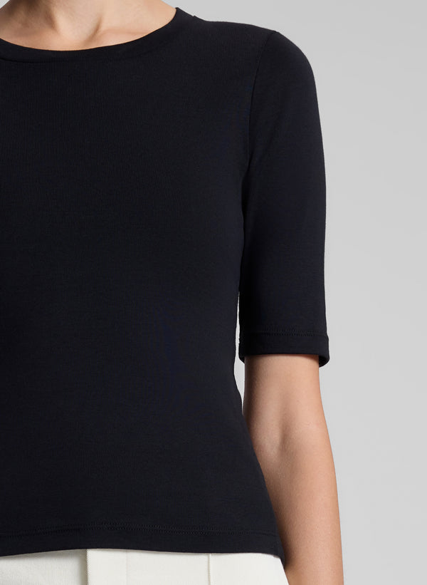 A.l.c. Rory Rib Tee Black