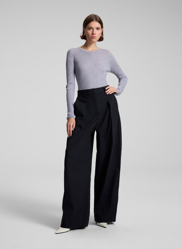 a.l.c. Ryder Cotton Pant Black