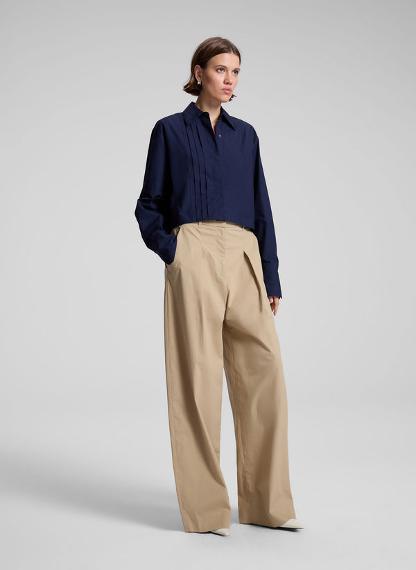 A.l.c. Ryder Cotton Pant Tuscan Tan
