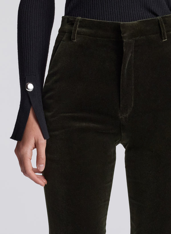A.l.c. Sadie Velvet Pant Mossy