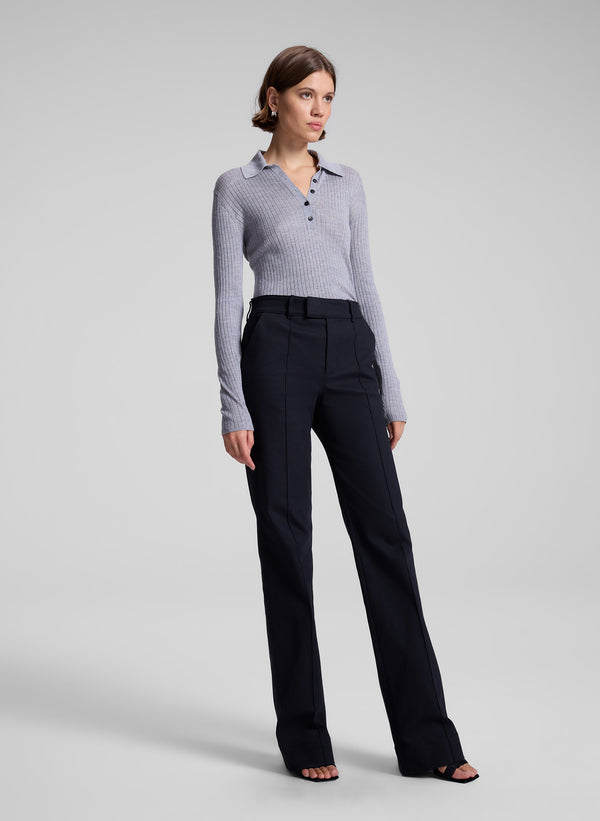 A.l.c. Simon Stretch Cotton Pant Maritime Navy