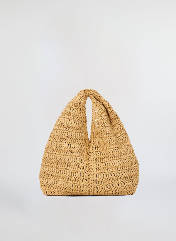 a.l.c. Simone Raffia Bag Desert Palm