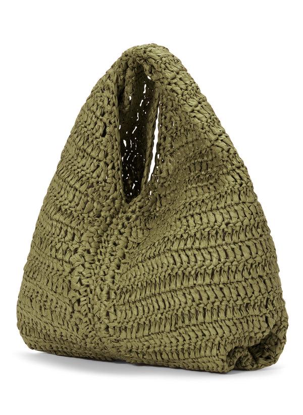 A.l.c. Simone Raffia Bag Hazel