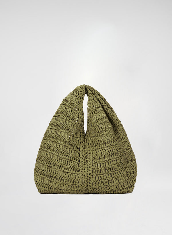 a.l.c. Simone Raffia Bag Hazel
