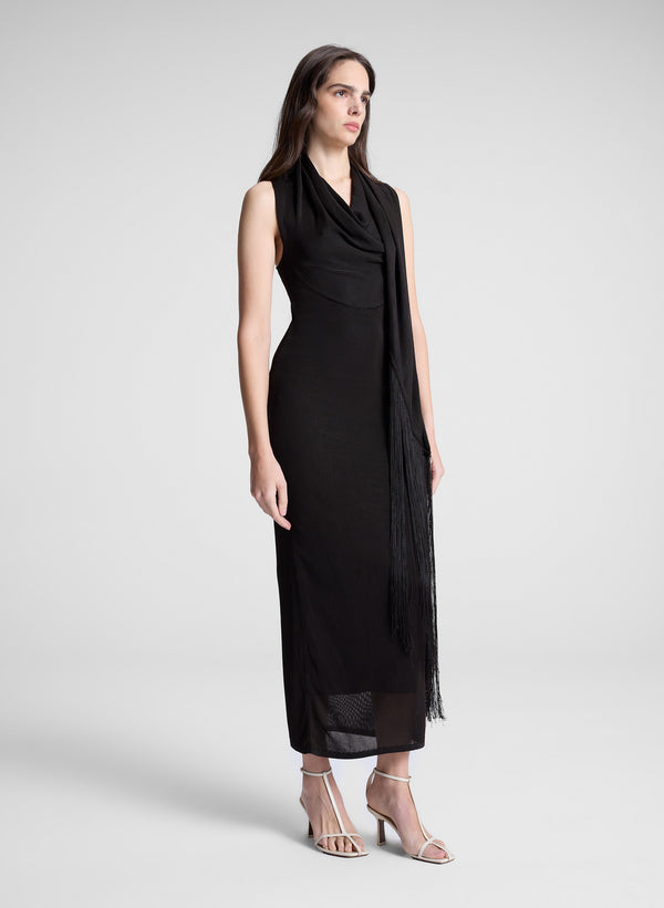 A.l.c. Sonya Maxi Dress Dark Brown
