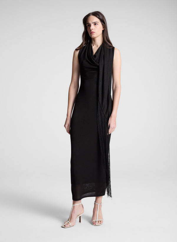 A.l.c. Sonya Maxi Dress Dark Brown