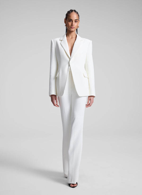 A.l.c. Sophie II Stretch Tailored Pant Off White
