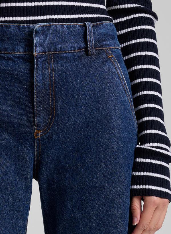 A.l.c. Sutton Denim Jean Mid Rinse