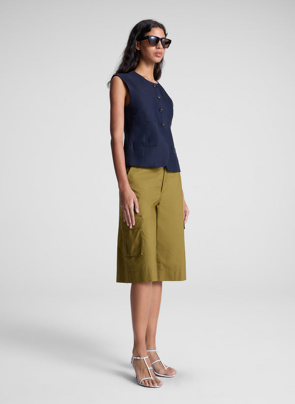 A.l.c. Toby Cargo Short Hazel