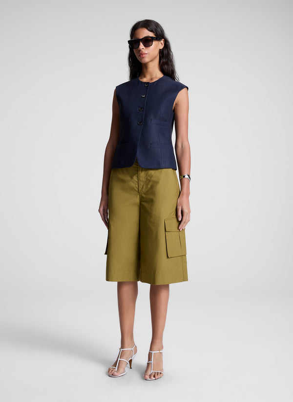 A.l.c. Toby Cargo Short Hazel