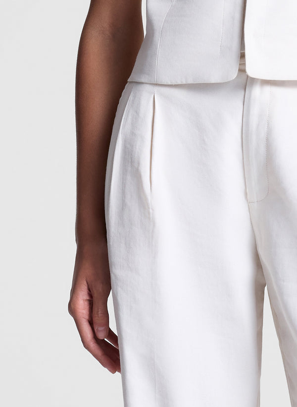 A.l.c. Tommy II Linen Pant Buttercream