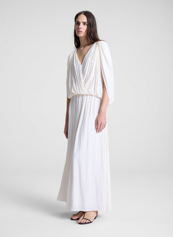 A.l.c. Vivian Caped Top Chalk