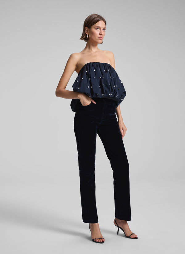 A.l.c. Willie Velvet Pant Navy