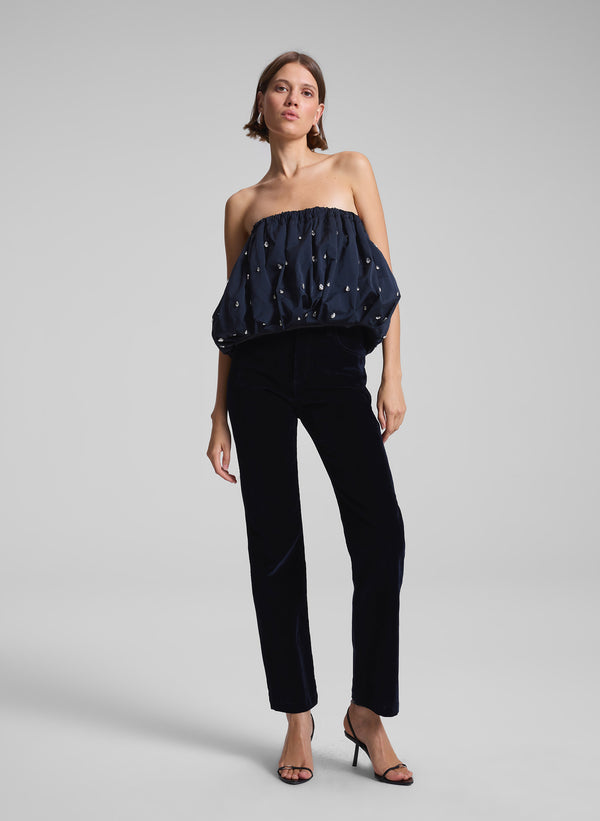 A.l.c. Willie Velvet Pant Navy
