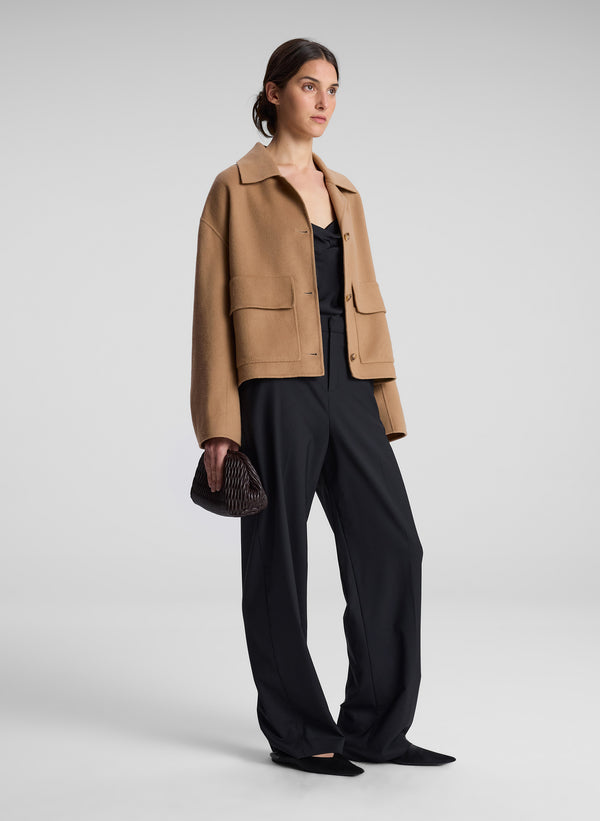 A.l.c. Winston Wool Cashmere Jacket Camel