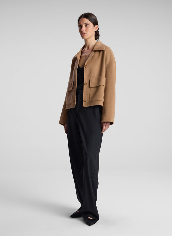 A.l.c. Winston Wool Cashmere Jacket Camel