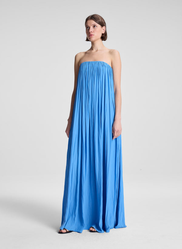 A.l.c. Wynn Strapless Gown Coastal Blue