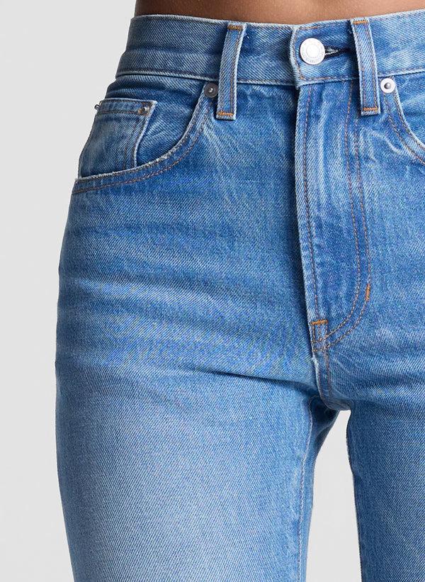 A.l.c. The 009 Cropped Flare Jean Light Classic Blue