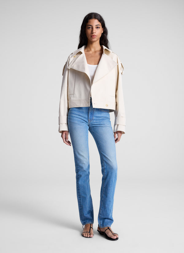 A.l.c. The 917 Slim Straight Jean Light Classic Blue