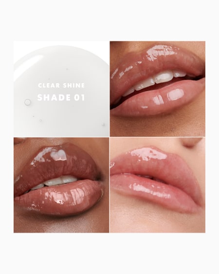 A|x Armani Exchange 01 - Clear Shine Prisma Glass Lip Gloss