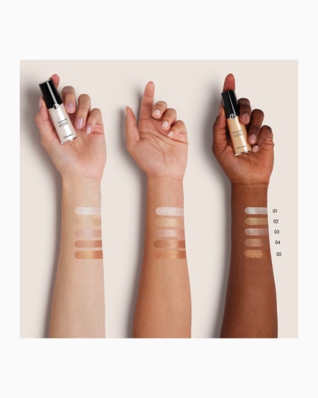 A|x Armani Exchange 2 - Stellar Champagne Gold Luminous Silk Acqua Highlighter