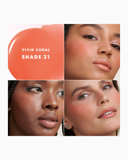 A|x Armani Exchange 31 - Vivid Coral Luminous Silk Liquid Blush Cheek Tint