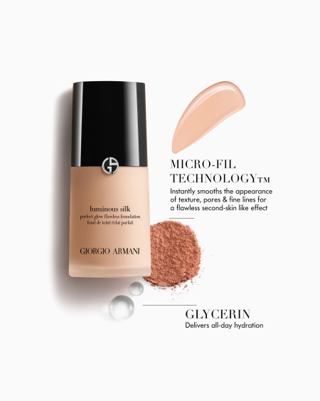 A|x Armani Exchange 5.9 - Medium Neutral Luminous Silk Perfect Glow Flawless Foundation