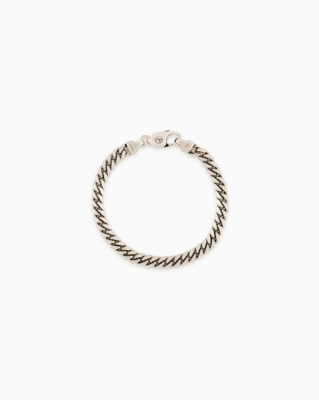 a|x armani exchange 925 Sterling silver chain bracelet