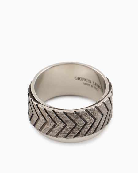 A|x Armani Exchange 925 Silver Ring