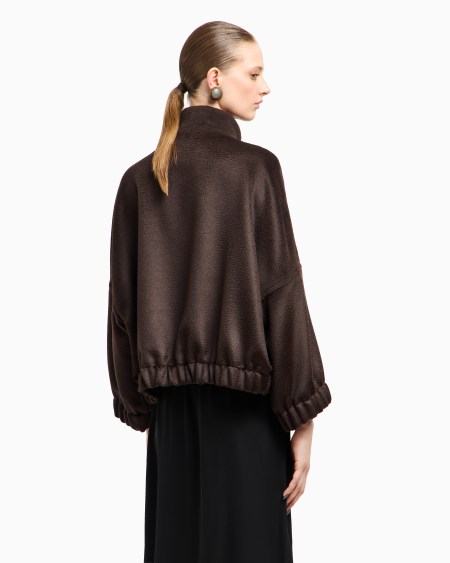 A|x Armani Exchange Alpaca And Wool Pea Coat