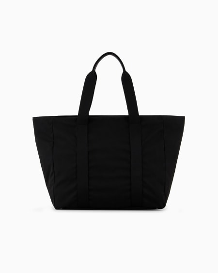 A|x Armani Exchange ASV Small Nylon Shopper Bag