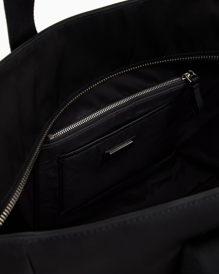 A|x Armani Exchange ASV Small Nylon Shopper Bag