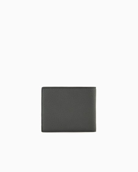 A|x Armani Exchange Bifold Leather Wallet