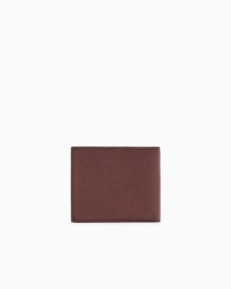 A|x Armani Exchange Bifold Leather Wallet