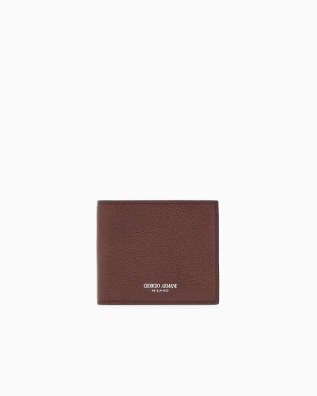 a|x armani exchange Bifold leather wallet