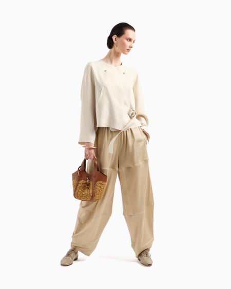 A|x Armani Exchange Blouson In Technical Cady