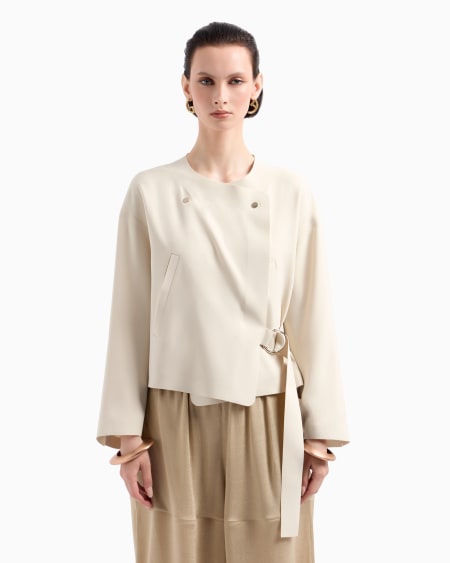 A|x Armani Exchange Blouson In Technical Cady