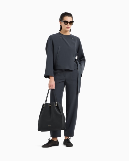 A|x Armani Exchange Blouson In Technical Cady