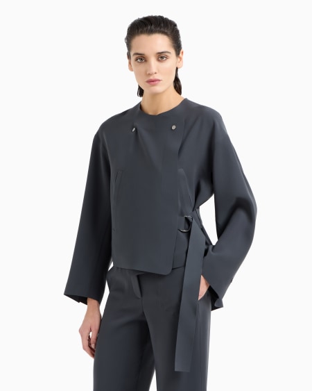 A|x Armani Exchange Blouson In Technical Cady