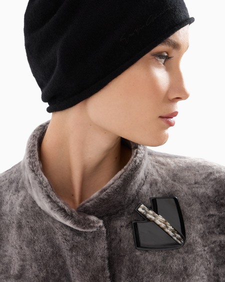 A|x Armani Exchange Cashmere Beanie
