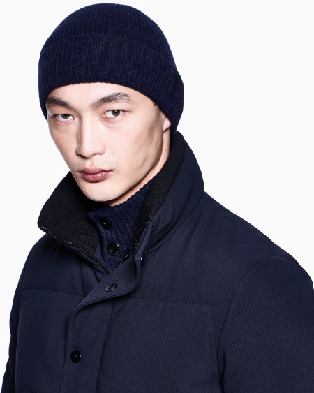 A|x Armani Exchange Cashmere Beanie