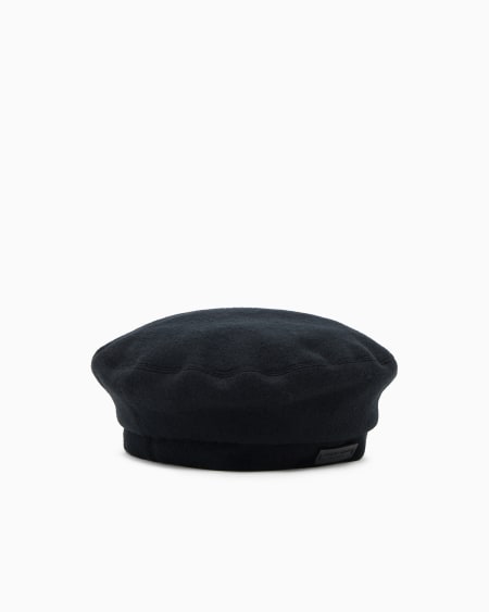 A|x Armani Exchange Cashmere Beret