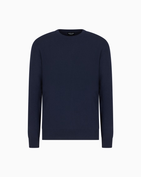a|x armani exchange Cashmere crew-neck jumper