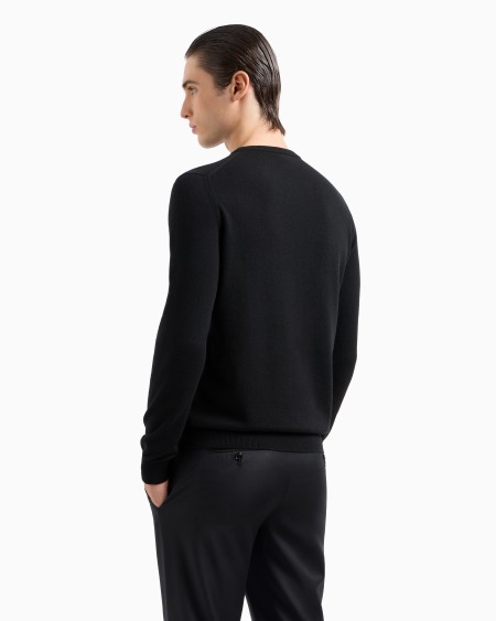 A|x Armani Exchange Cashmere Crew-neck Jumper