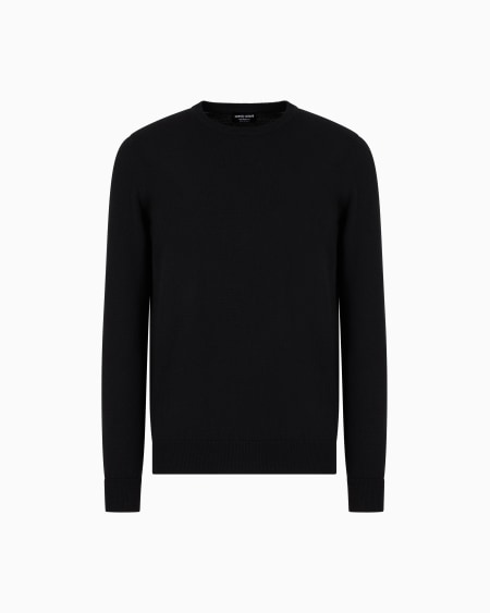 a|x armani exchange Cashmere crew-neck jumper