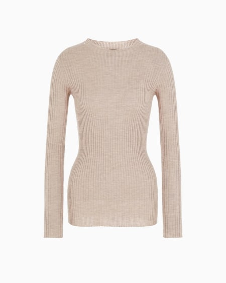 a|x armani exchange Cashmere crew-neck jumper