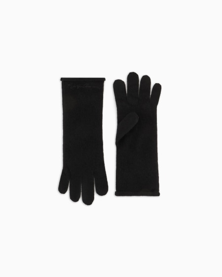a|x armani exchange Cashmere gloves