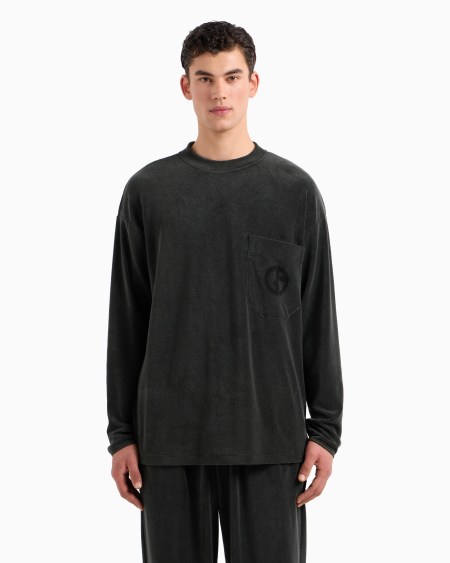 A|x Armani Exchange Cotton-blend Crew-neck Jumper